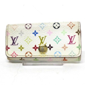 ルイヴィトン LOUIS VUITTON キーケース モノグラムマルチカラー レディース ミュルティクレ 4 M93731 リッチ【中古】20240116