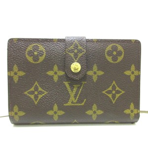 ルイヴィトン LOUIS VUITTON 2つ折り財布 モノグラム レディース ポルト モネ・ビエ ヴィエノワ M61663【中古】20231219