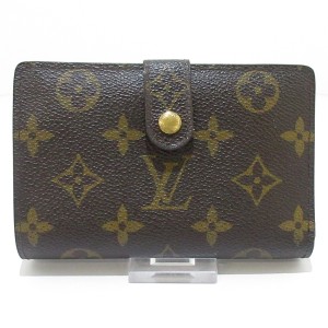 ルイヴィトン LOUIS VUITTON 2つ折り財布 モノグラム レディース ポルト モネ・ビエ ヴィエノワ M61663【中古】20240121