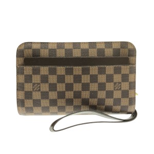 ルイヴィトン LOUIS VUITTON セカンドバッグ ダミエ レディース サンルイ N51993 エベヌ ダミエ･キャンバス【中古】20240112