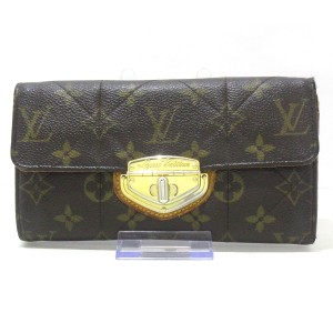 ルイヴィトン LOUIS VUITTON 長財布 モノグラム レディース ポルトフォイユ・サラ モノグラム・エトワール M66556【中古】20231226