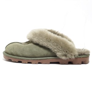 アグ UGG ミュール JAPAN 26 レディース コケット 5125 カーキ ムートン【中古】20240110