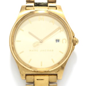 マークジェイコブス MARC JACOBS 腕時計 - MJ3584 レディース ゴールド【中古】20240517