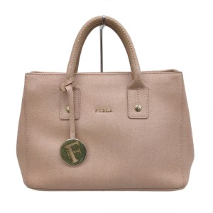 フルラ FURLA トートバッグ レディース - ピンク レザー【中古】20231226