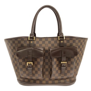 ルイヴィトン LOUIS VUITTON ショルダーバッグ ダミエ レディース マノスクGM N51120 エベヌ ダミエ・キャンバス【中古】20240606