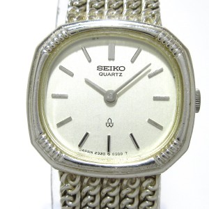 セイコー SEIKO 腕時計 - 2320-5200 レディース シルバー【中古】20240316