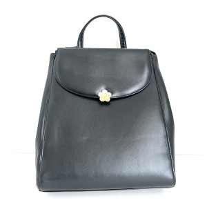 マリークワント MARY QUANT リュックサック レディース - 黒 合皮【中古】20240510