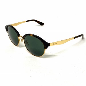 レイバン Ray-Ban サングラス レディース - RB3564D ダークブラウン×ブラウン×ゴールド プラスチック×金属素材【中古】20240616