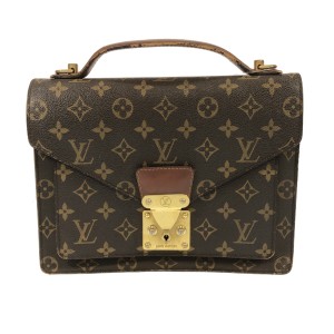 ルイヴィトン LOUIS VUITTON ハンドバッグ モノグラム レディース モンソー M51185 モノグラム・キャンバス【中古】20240507