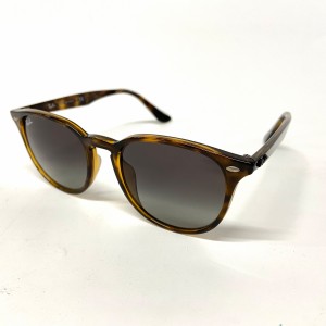 レイバン Ray-Ban サングラス レディース - RB4259-F ダークブラウン×ブラウン×ベージュ プラスチック【中古】20240521