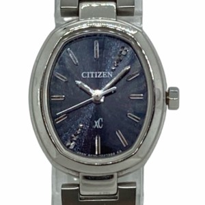 シチズン CITIZEN 腕時計 XC(クロスシー) B035-T017932 レディース エコドライブ 黒【中古】20240206