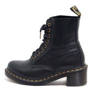 ドクターマーチン Dr.Martens ショートブーツ US L 7 レディース 美品 - 黒 レザー【中古】20240521