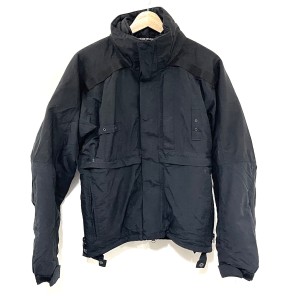 ノースフェイス THE NORTH FACE ブルゾン サイズXS メンズ - 黒×ダークグレー 長袖/中綿/冬【中古】20240126