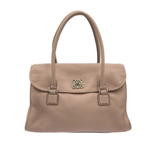 ロエベ LOEWE ハンドバッグ レディース アラモ36 ピンク レザー【中古】20240117