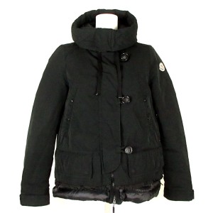 モンクレール MONCLER ダウンジャケット サイズ0 XS レディース BAGES 黒 冬物【中古】20240121