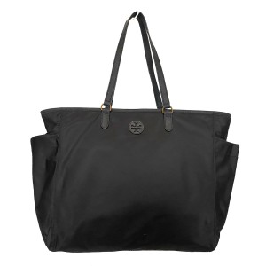 トリーバーチ TORY BURCH トートバッグ レディース 黒 ナイロン【中古】20240526