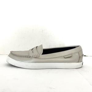 コールハーン COLE HAAN ローファー 6B レディース ベージュ レザー【中古】20240524