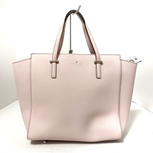 ケイトスペード Kate spade ハンドバッグ レディース ピンク×ゴールド 合皮【中古】20240601