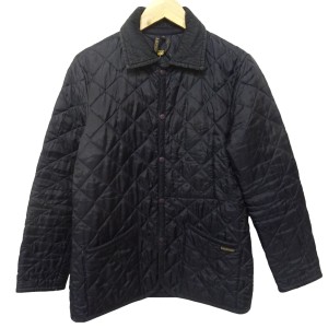 ラベンハム LAVENHAM ブルゾン サイズ36 S レディース - ネイビー 長袖/キルティング/秋/冬【中古】20240214