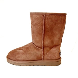 アグ UGG ショートブーツ JAPAN 240 レディース - 5825 ライトブラウン ムートン【中古】20240218