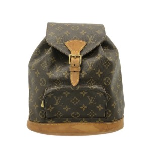 ルイヴィトン LOUIS VUITTON リュックサック モノグラム レディース モンスリMM M51136 モノグラム･キャンバス【中古】20240208