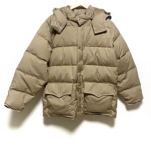 ウールリッチ WOOLRICH ダウンジャケット サイズL メンズ 美品 - ベージュ 長袖/秋/冬【中古】20240209