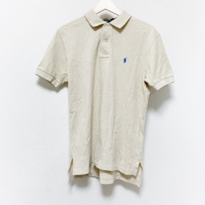 ポロラルフローレン POLObyRalphLauren 半袖ポロシャツ サイズS メンズ 美品 - ベージュ【中古】20240214