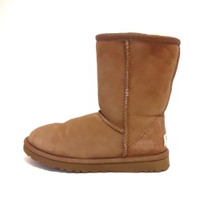 アグ UGG ショートブーツ JAPAN 22 レディース クラシックショート 5825 ブラウン ムートン【中古】20240229