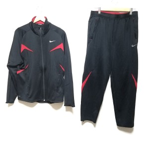 ナイキ NIKE メンズセットアップ メンズ - 黒×レッド【中古】20240206