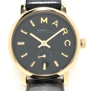 マークジェイコブス MARC BY MARC JACOBS 腕時計 - MBM1273 レディース 黒【中古】20240302