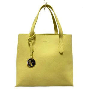 フルラ FURLA トートバッグ レディース サリー ライトイエロー ミニバッグ レザー【中古】20240410