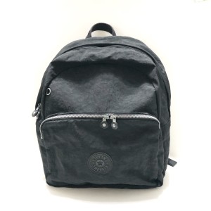 キプリング Kipling リュックサック レディース - 黒 ナイロン【中古】20240311