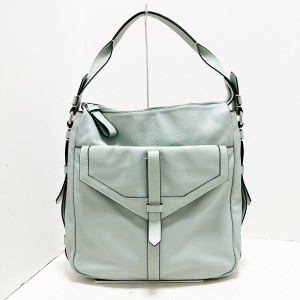 ランセル LANCEL ハンドバッグ レディース - ブルーグレー レザー【中古】20240405