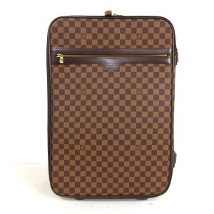 ルイヴィトン LOUIS VUITTON キャリーバッグ ダミエ レディース ペガス55 N23294(新型) エベヌ ダミエ・キャンバス【中古】20240513