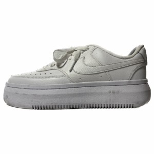 ナイキ NIKE スニーカー 25 レディース ナイキ コート ビジョン アルタ DM0113-100 白 レザー【中古】20240514