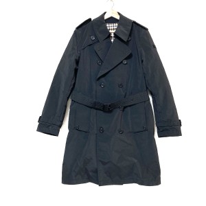 アクアスキュータム Aquascutum トレンチコート サイズ無し メンズ - 黒 長袖/冬/TATRASコラボ【中古】20240423