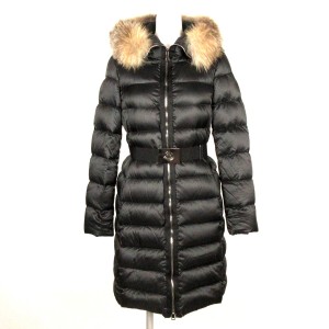 モンクレール MONCLER ダウンコート サイズ00 XS レディース TINUVIEL(ティンヴィール) 黒 長袖/冬【中古】20240406