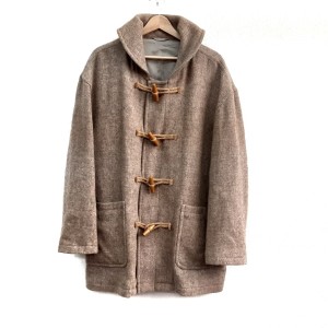 マーガレットハウエル MargaretHowell ダッフルコート サイズL メンズ 美品 - ベージュ 長袖/Harris Tweed/秋/冬【中古】20240314