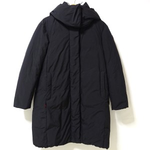 ウールリッチ WOOLRICH ダウンコート サイズXS レディース 美品 - 黒 長袖/フード取り外し可/冬【中古】20240322