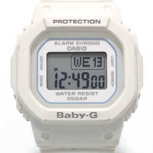 カシオ CASIO 腕時計 Baby-G BGD-560 レディース 白×ライトブルー【中古】20240319