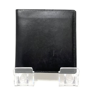 エルメス HERMES 札入れ レディース - 黒 ボックスカーフ【中古】20240404