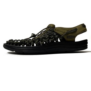 キーン KEEN サンダル 26 メンズ - カーキ スエード×化学繊維【中古】20240422