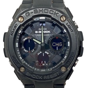 カシオ CASIO 腕時計 G-SHOCK GST-W100G メンズ タフソーラー/電波 黒【中古】20240420