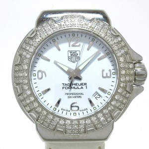 タグホイヤー TAG Heuer 腕時計 フォーミュラ1 グラマーダイヤモンド WAC1215.BC0840 ボーイズ SS/ダイヤモンドベゼル【中古】20240526