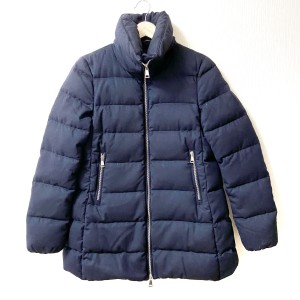 モンクレール MONCLER ダウンコート サイズ0 XS レディース TORCELLE(トーセル) ダークネイビー 長袖/秋/冬【中古】20240410