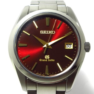 グランドセイコー GrandSeiko 腕時計 ヘリテージ 9F82-0AG0 メンズ SS/限定500本 レッド【中古】20240324