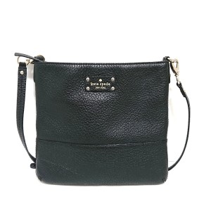 ケイトスペード Kate spade ショルダーバッグ レディース - PXRU3152 黒 レザー【中古】20240416