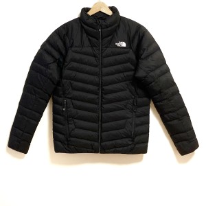 ノースフェイス THE NORTH FACE ダウンジャケット サイズS メンズ 美品 - NY82212 黒 長袖/GREEN DOWN/秋/冬【中古】20240328