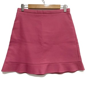 レッドバレンチノ RED VALENTINO スカート サイズ42 L レディース 美品 - ピンク ひざ丈【中古】20240328