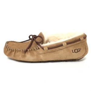 アグ UGG フラットシューズ 23 レディース ダコタ 5612 ブラウン ムートン【中古】20240504